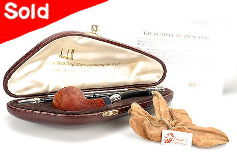 Alfred Dunhill The Reading Pipe celebrating the 500th Estate